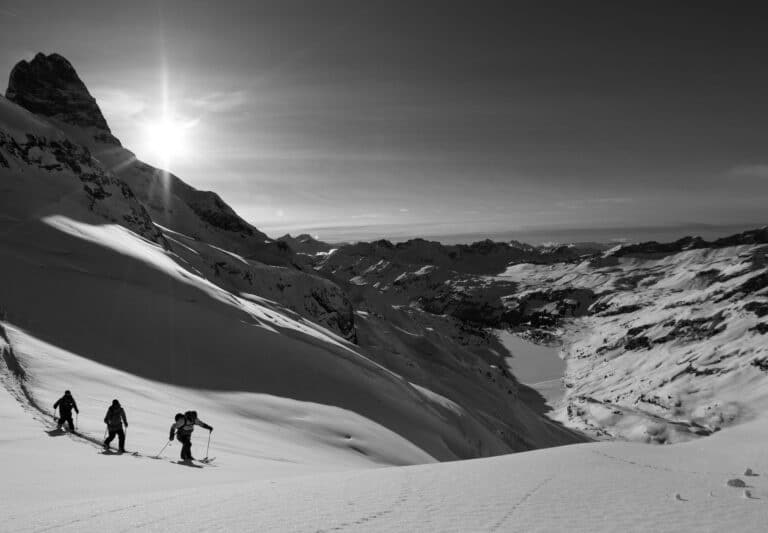 skitouring, freeride, snow, winter, adventure, Engelberg, DBP Adventures