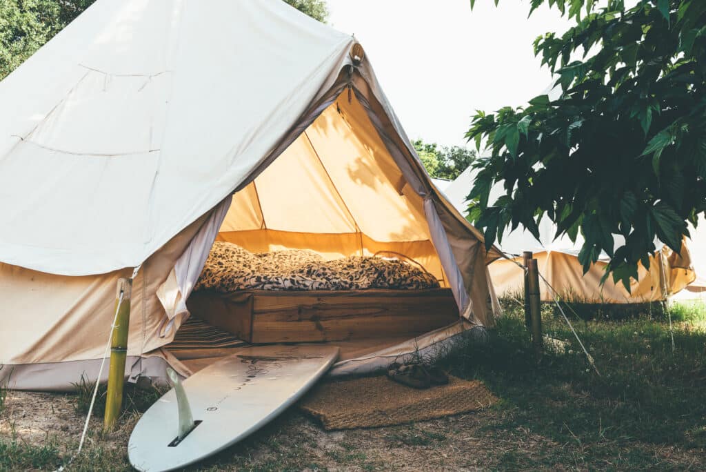 glamping in moliets