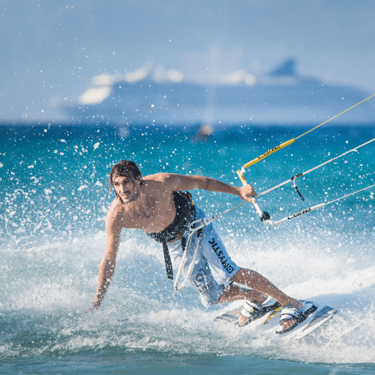 Kitesurfing