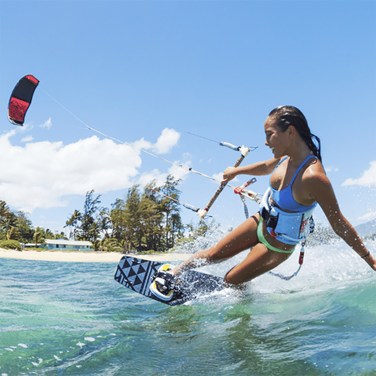 Kitesurfing