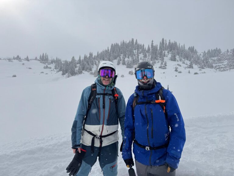 off-piste in Kyrgyzstan