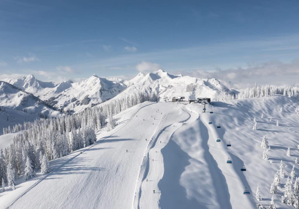 Skidsemester i Saalbach